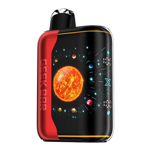 Geek Bar Pulse X Platinum Edition Disposable Vape Device – Strawberry Twist Ice