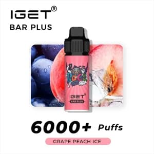 grape peach ice iget bar plus vape kit 300x300 1.webp